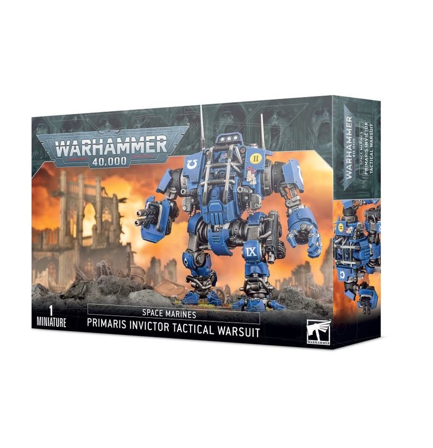 Warhammer 40k Space Marines Invictor Warsuit - WiredVillage Games - Games Workshop WiredVillage Games